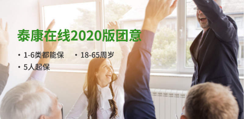 泰康2020版团意险