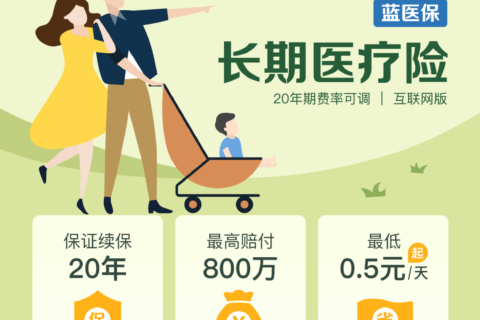 太平洋健康蓝医保长期医疗险(20年期费率可调)产品组合-保险超市
