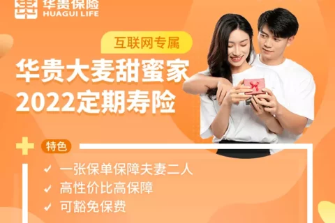 华贵大麦甜蜜家2022定期寿险(家庭版专属)-保险超市