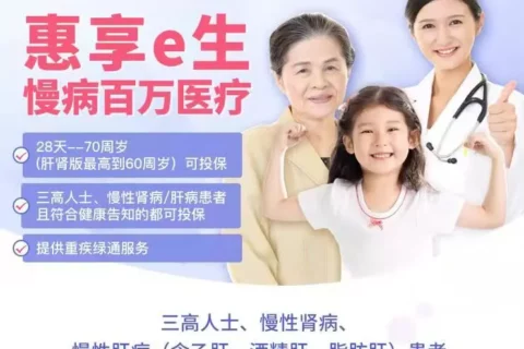 众惠惠享e生慢病百万医疗-保险超市