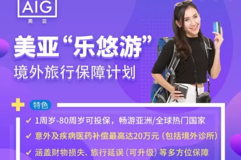 美亚“乐悠游”境外旅行险-保险超市