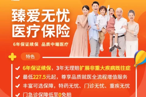 君龙臻爱无忧医疗保险(6年保证续保0免赔可保非重疾既往症)(续保版)-保险超市