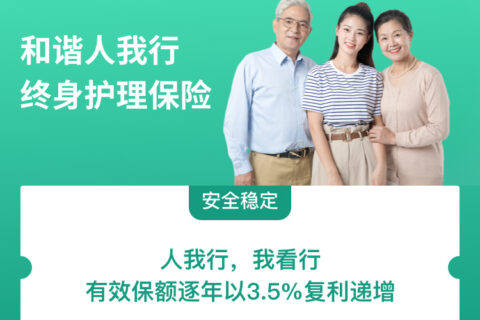 和谐人我行终身护理保险-保险超市