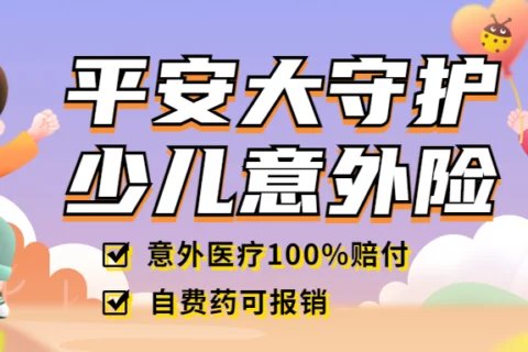 平安大守护儿童意外险(互联网专属)-保险超市