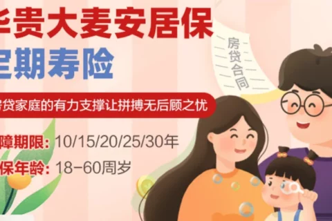 华贵大麦安居保定期寿险(互联网专属)-保险超市