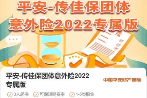 平安-传佳保团体意外险2022专属版-保险超市