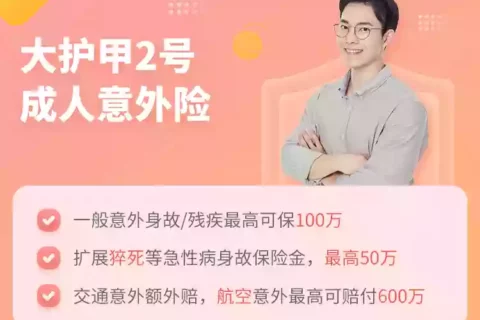 中国人保大护甲2号成人意外险-保险超市