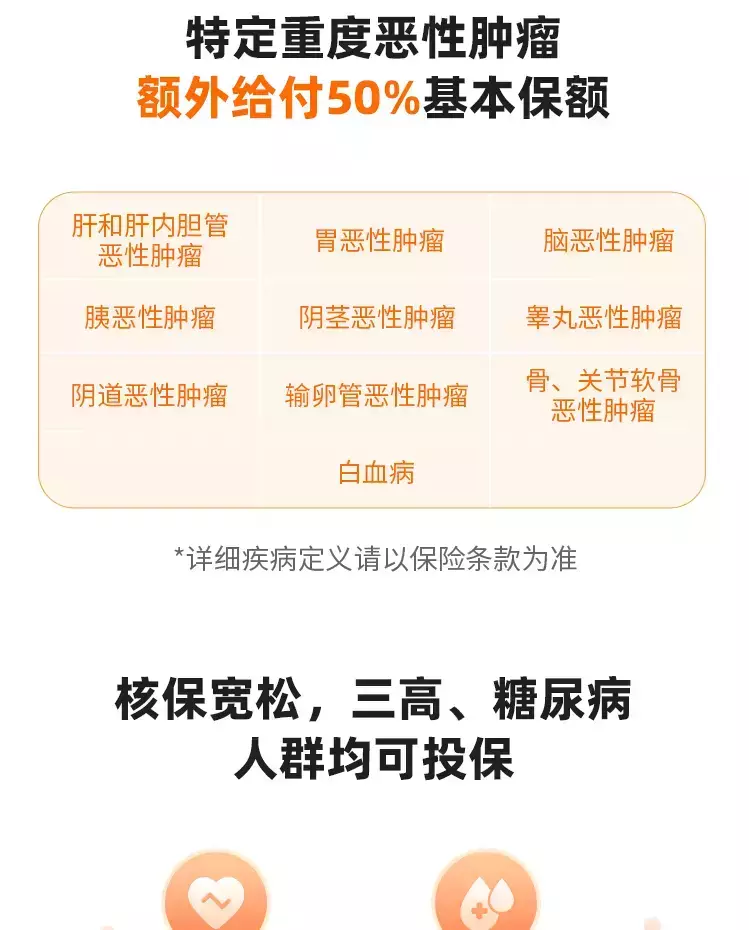 德华安顾孝亲宝中老年防癌疾病保险（2023 版）（互联网）